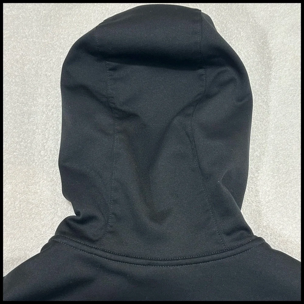NikeThermaFit🔥🪶 XL Black Hooded Zip Up Jacket, 3 Pockets, Like New, Clean. Warm - Picture 16 of 17